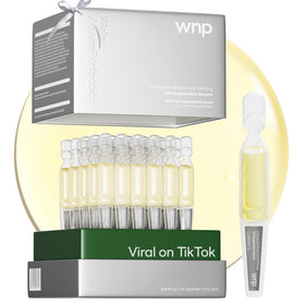 WNP front packaging showing 30 single-use vials and portability benefit