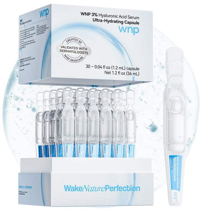 WNP front-facing vial pack showing sterile single-dose vials for hygienic use