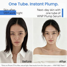 WNP PDRN microbeads detail illustrating targeted skin-supporting technology