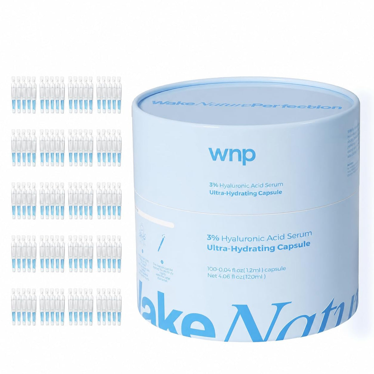 WNP front packaging showing clean vial box and clear branding for easy identification