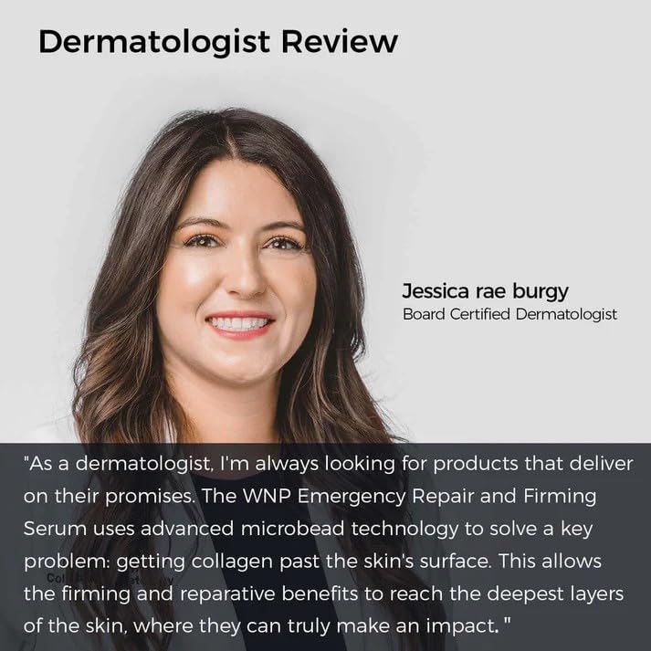 WNP vials staged in spa setting suggesting professional care at home