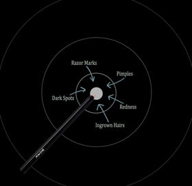 WOAK Stealth Fighter Pen precision tip exposed showing accurate spot coverage