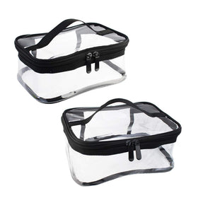 Wobe large pouch inside a suitcase demonstrating travel-ready convenience
