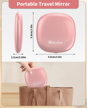 WOBSION held in hand in a handbag demonstrating portable, on-the-go use