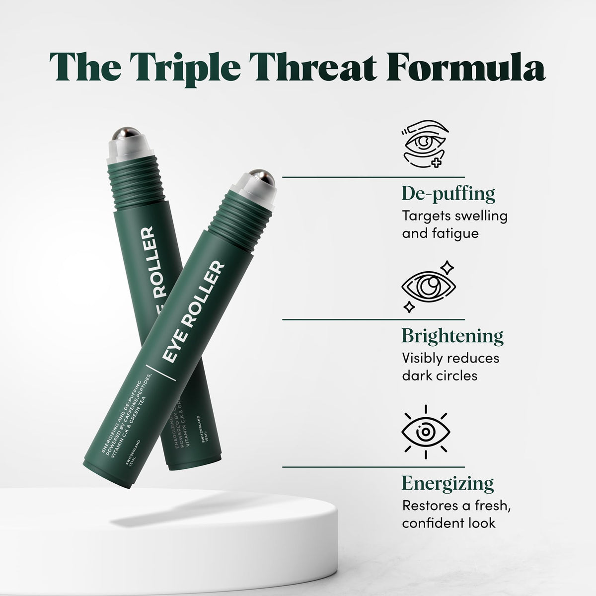 The Wolf Project applicator in hand demonstrating easy, targeted application benefit