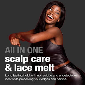 WONDER LACE BOND ingredients label listing biotin, vitamin E and keratin benefits