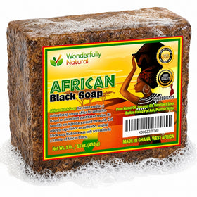 Wonderfully Natural front packaging showing 1 lb bar and premium box benefit: ready to gift