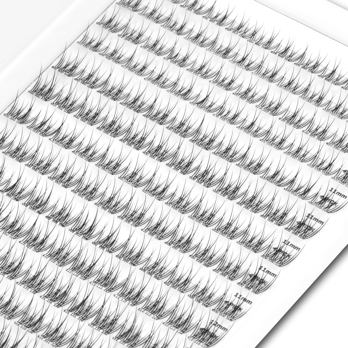 WONSIS close-up of clustered lash fibers highlighting natural texture and softness
