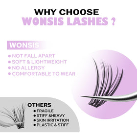 WONSIS layout of 8–16mm lengths organized for quick length selection benefit