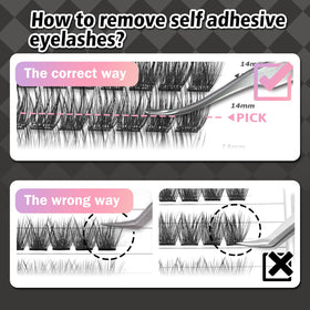 WONSIS lashes worn on a model showing natural-to-dramatic eye enhancement