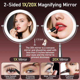 WOOCICA non-slip base close-up ensuring stable makeup application benefit