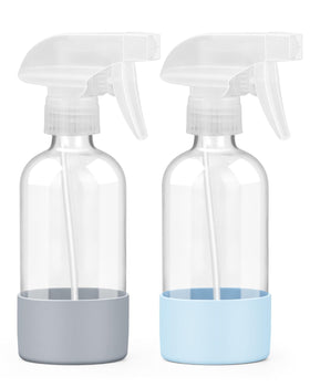 Worldgsb front view showing both blue and grey bottles and protective sleeves