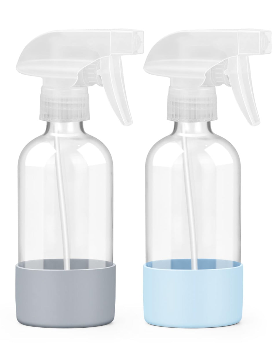 Worldgsb front view showing both blue and grey bottles and protective sleeves