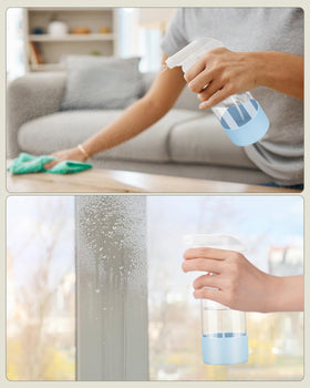 Worldgsb bottles on bathroom counter, offering stylish reusable storage