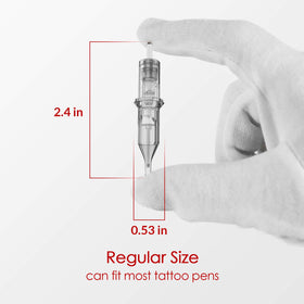 Wormhole Tattoo cartridge installed on machine showing ready-to-use benefit quick changeover