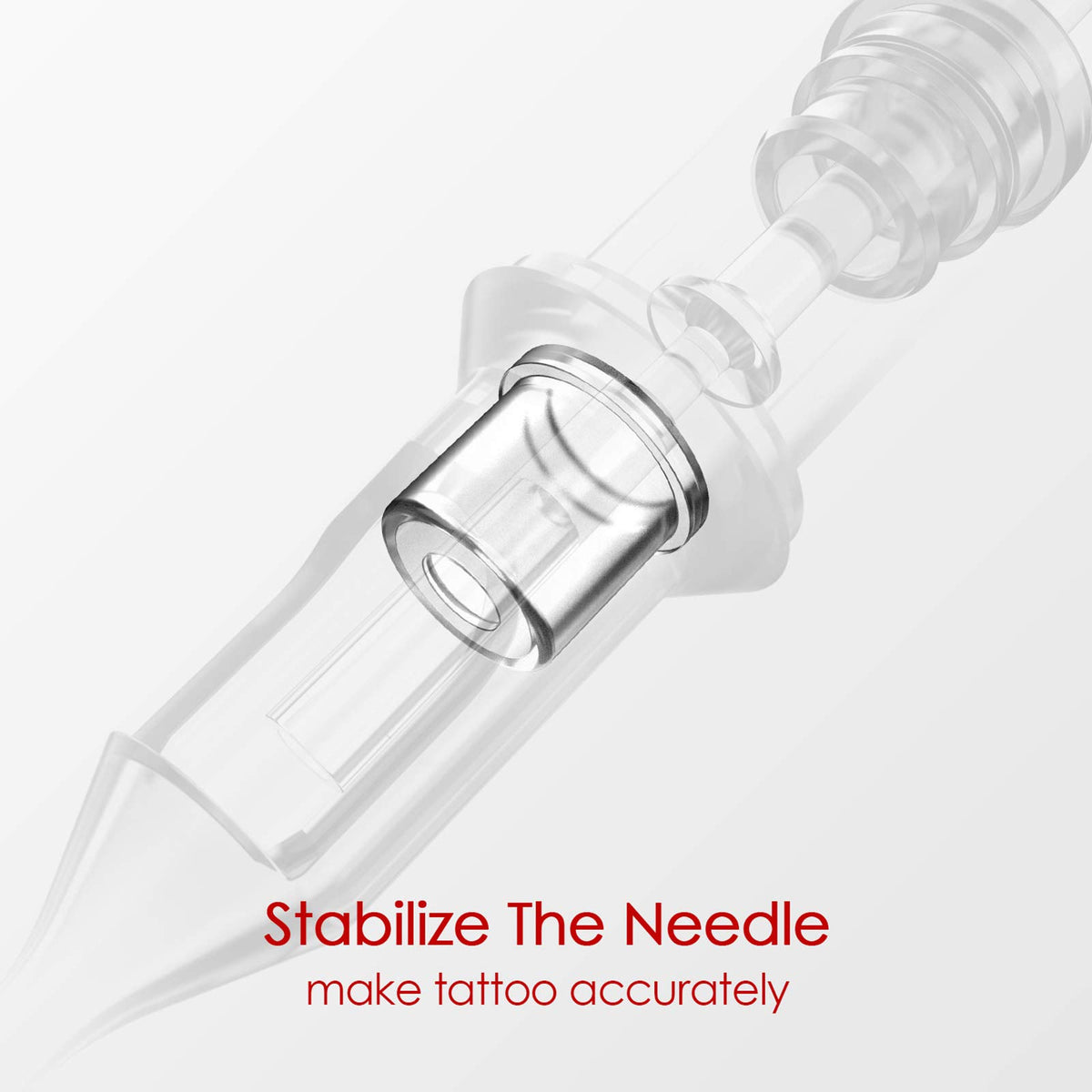 Wormhole Tattoo studio lifestyle shot showing cartridges in workspace benefit professional presentation