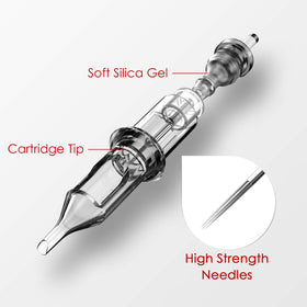Wormhole Tattoo individually sealed cartridge package showing sterility benefit safer use