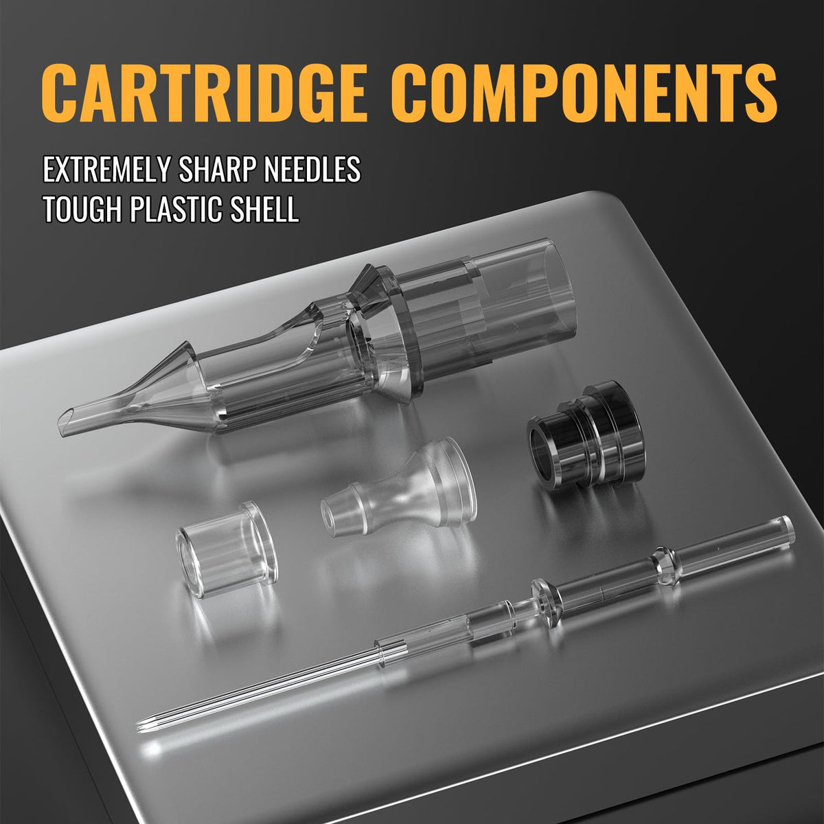 Wormhole Tattoo individually sealed cartridge pack for sterile convenience