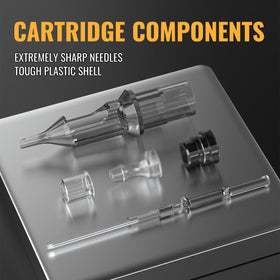 Wormhole Tattoo individually sealed cartridge pack for sterile convenience
