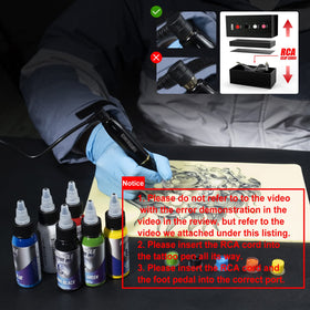 Wormhole Tattoo transfer paper and accessories organized for easy stencil prep