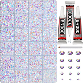 Worthofbest front packaging showing full bedazzling kit and benefits