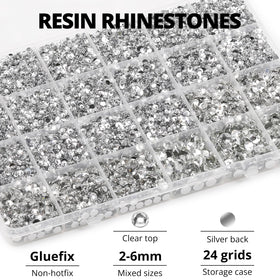Worthofbest close-up of rhinestone facets showing enhanced sparkle