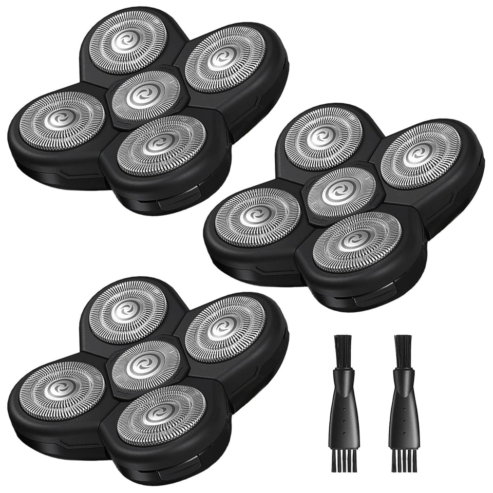 wotdmu front packaging showing three sealed replacement heads and benefits