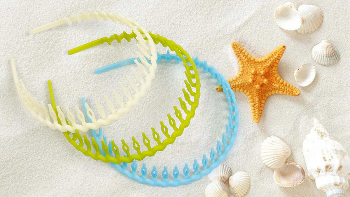 WOVOWOVO DIY decorated headband showing customization and personalization