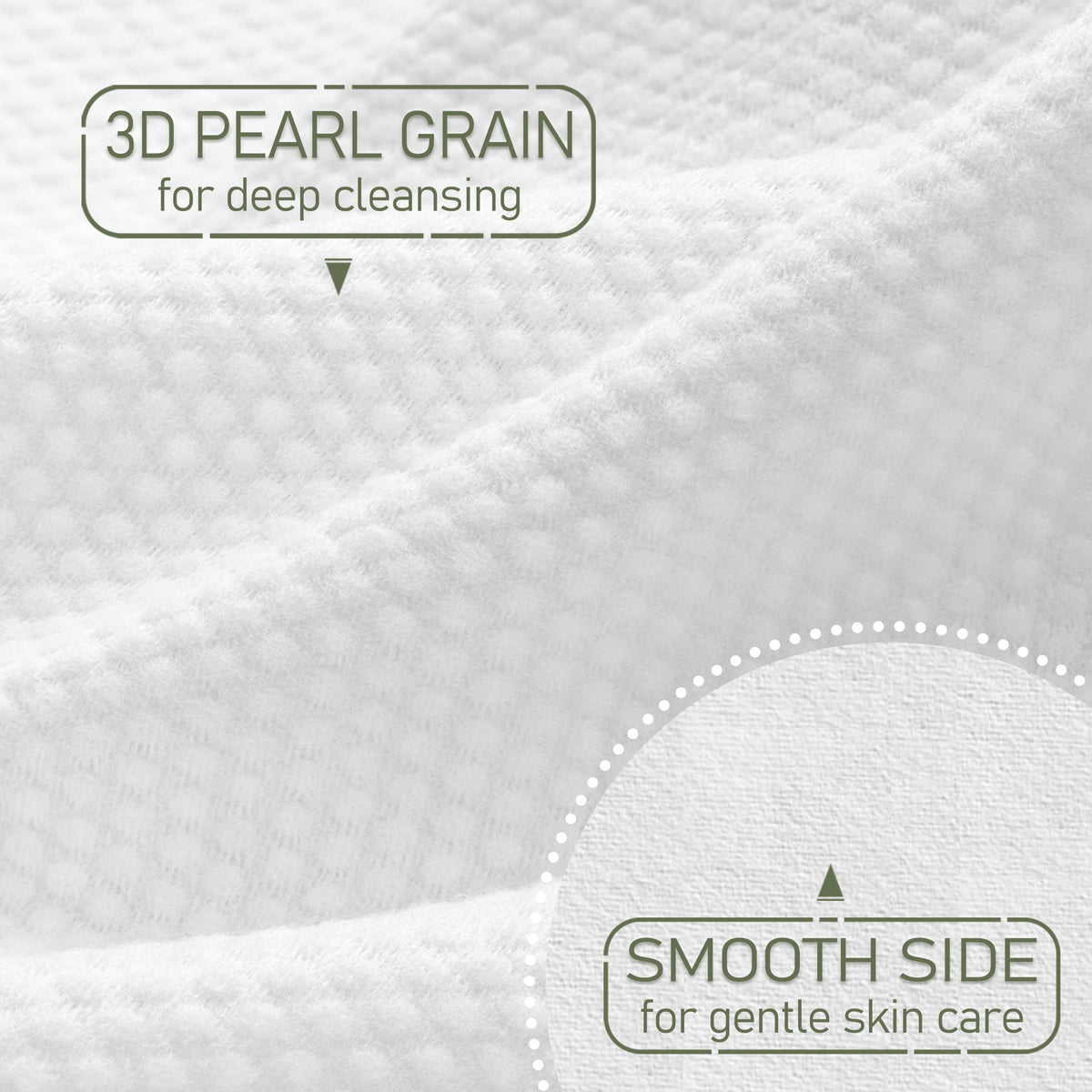 WOWOTEX single towel laid flat displaying large 10 by 12 inch surface for coverage