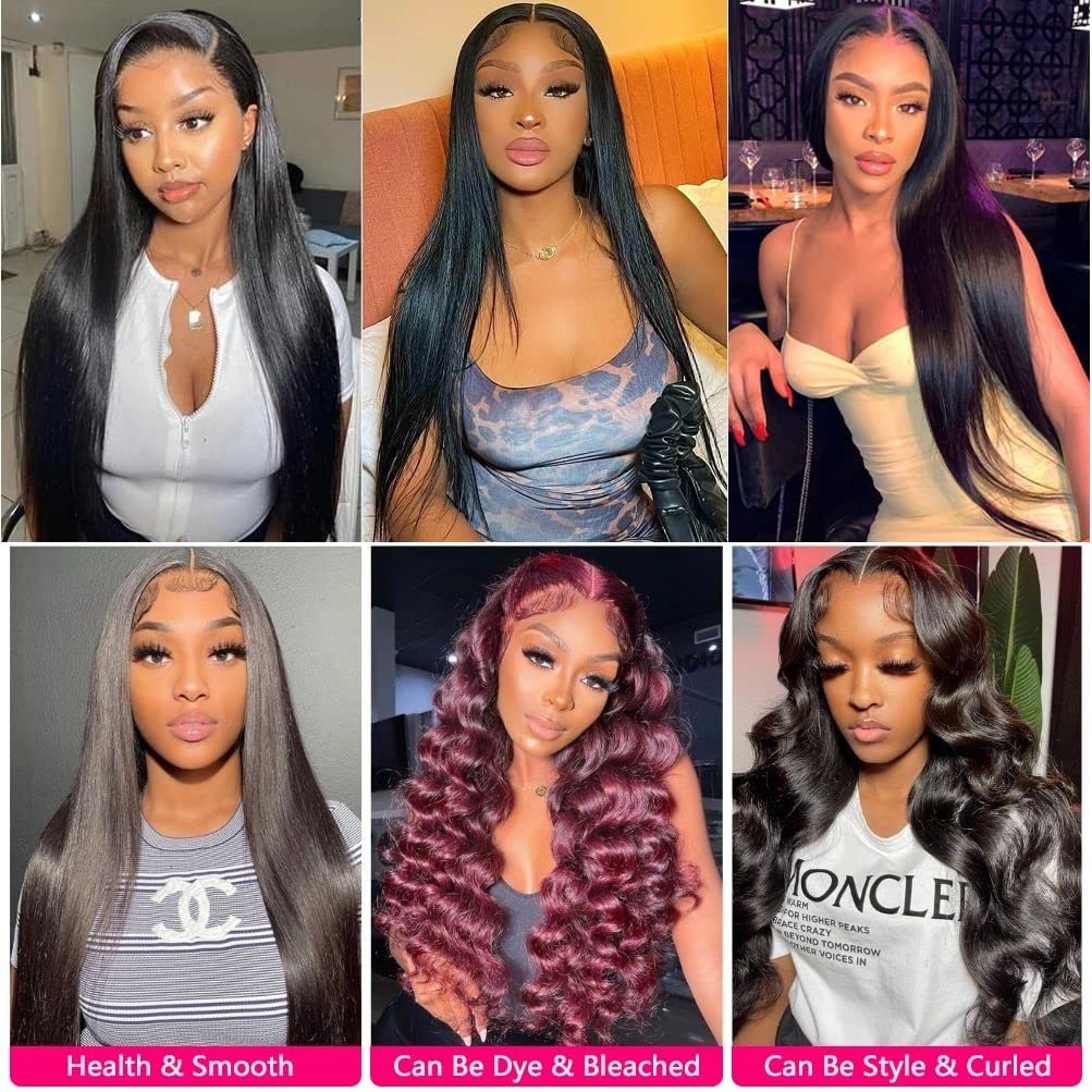 WOWQUEEN bleached and dyed strands showing color acceptance and customization