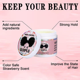 WOZUTUNT edge control gel open with smooth non-greasy texture