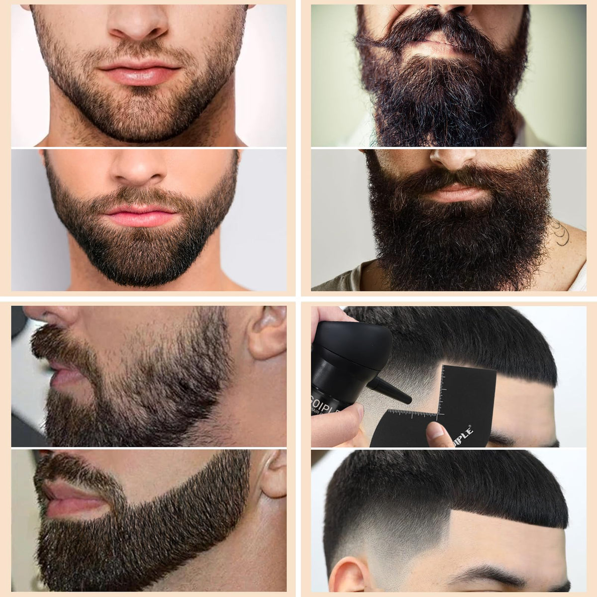 WOZUTUNT in salon with barber tools for professional finish