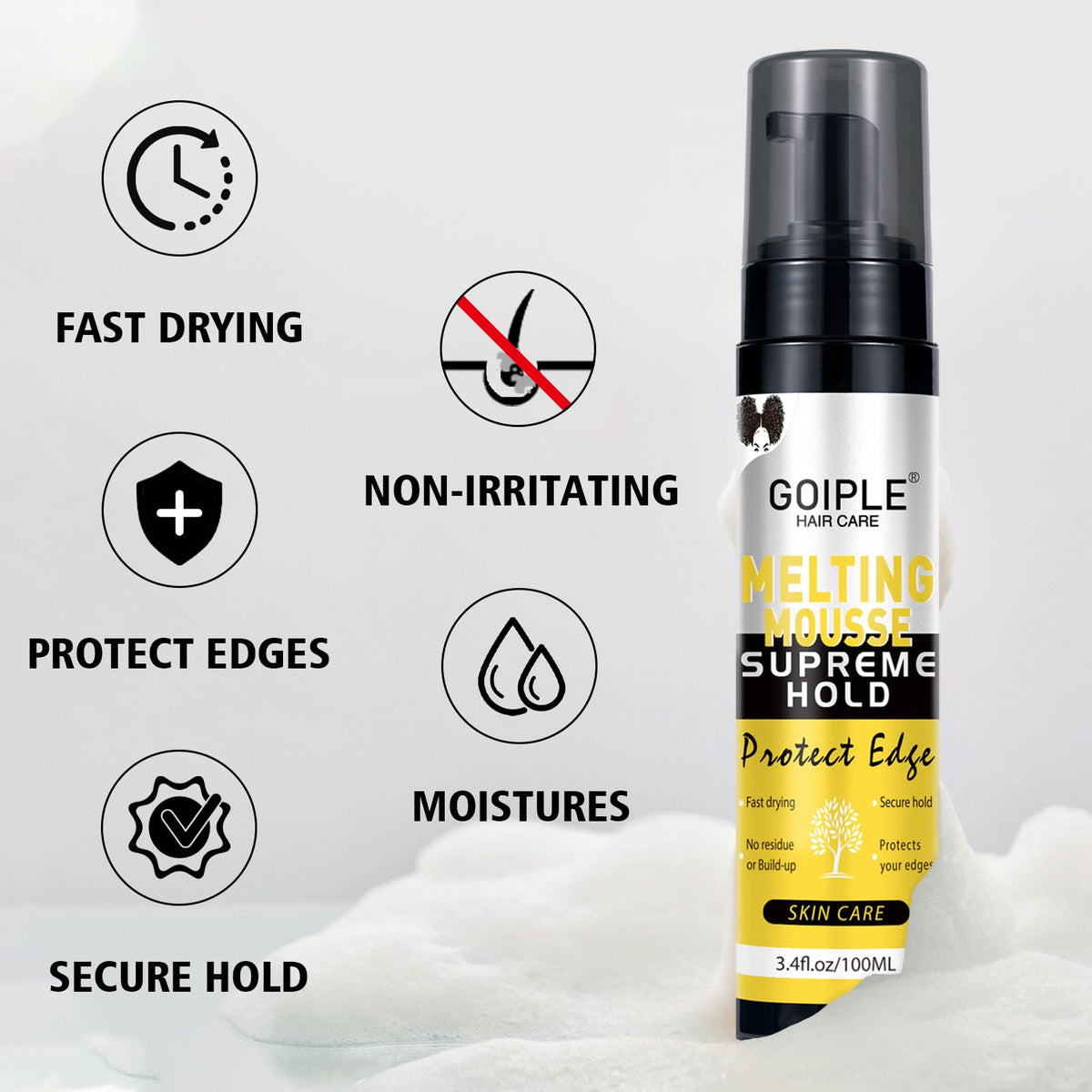 WOZUTUNT lace melting spray and wax stick for precise styling