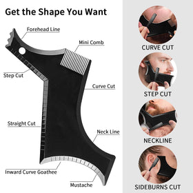 WOZUTUNT straight edge razor close-up for precise edge definition