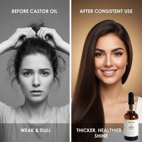 Wrath & Remedy used on lashes and brows showing fuller, conditioned appearance
