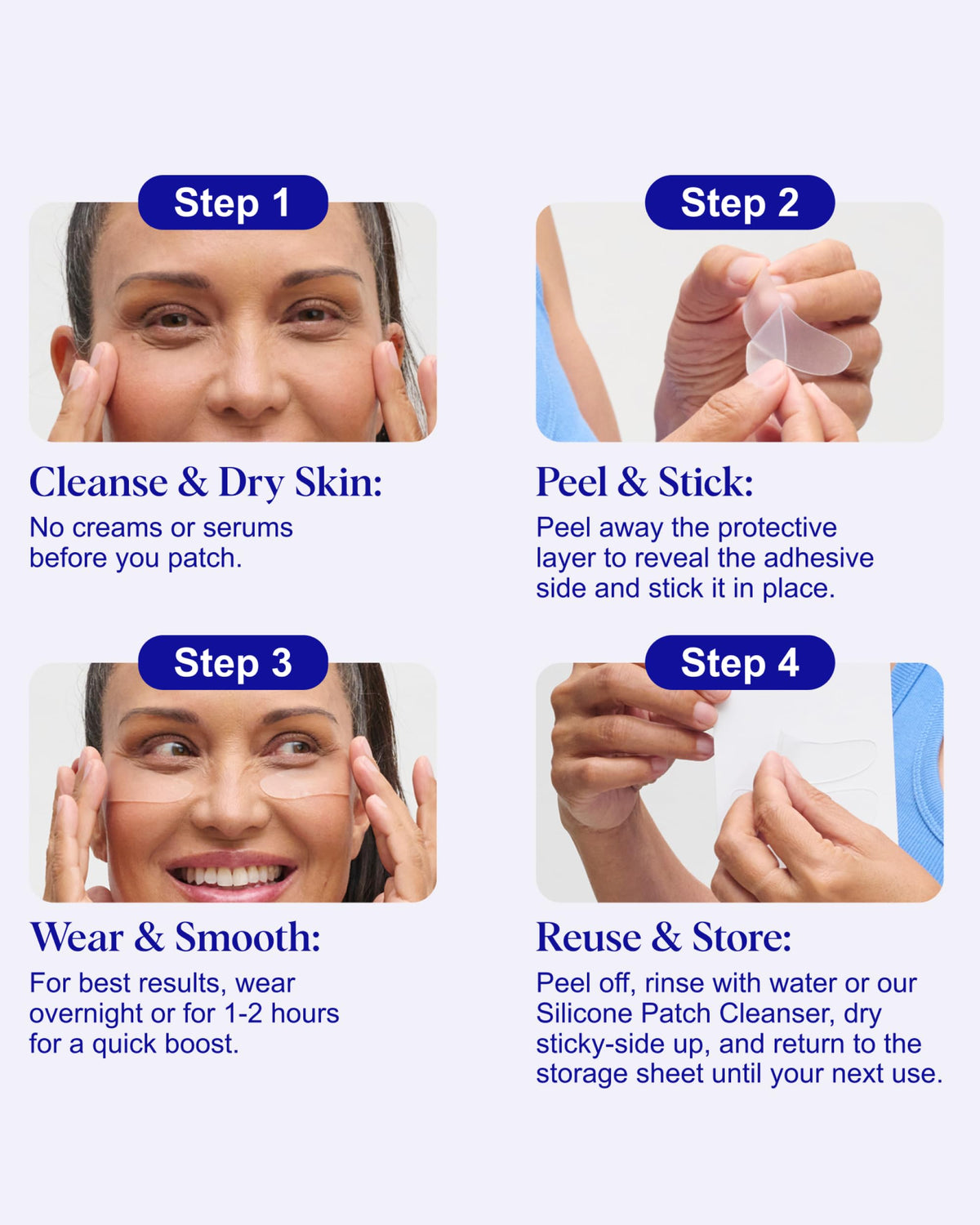 Wrinkles Schminkles being cleaned and stored to preserve reusability