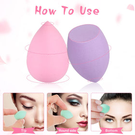 WSICSE compact plastic storage bottle holding multiple mini sponges for travel convenience