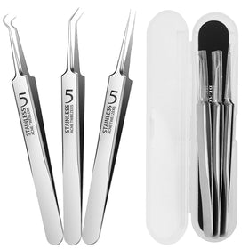WSYUB four-piece extractor set neatly arranged showing durable stainless steel for precise extractions