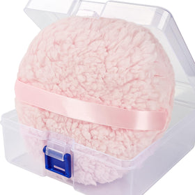 WSYUB powder puff front packaging showing product and case, fast coverage