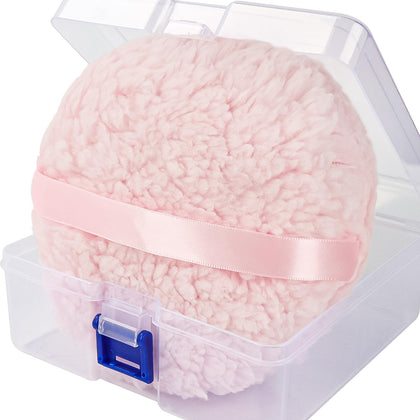 WSYUB powder puff front packaging showing product and case, fast coverage