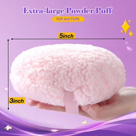 WSYUB puff applying powder on arm showing quick, even body coverage