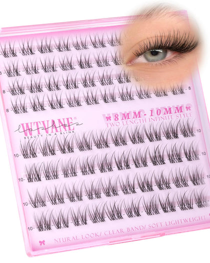 wtvane front packaging showing wispy clusters and natural look benefit