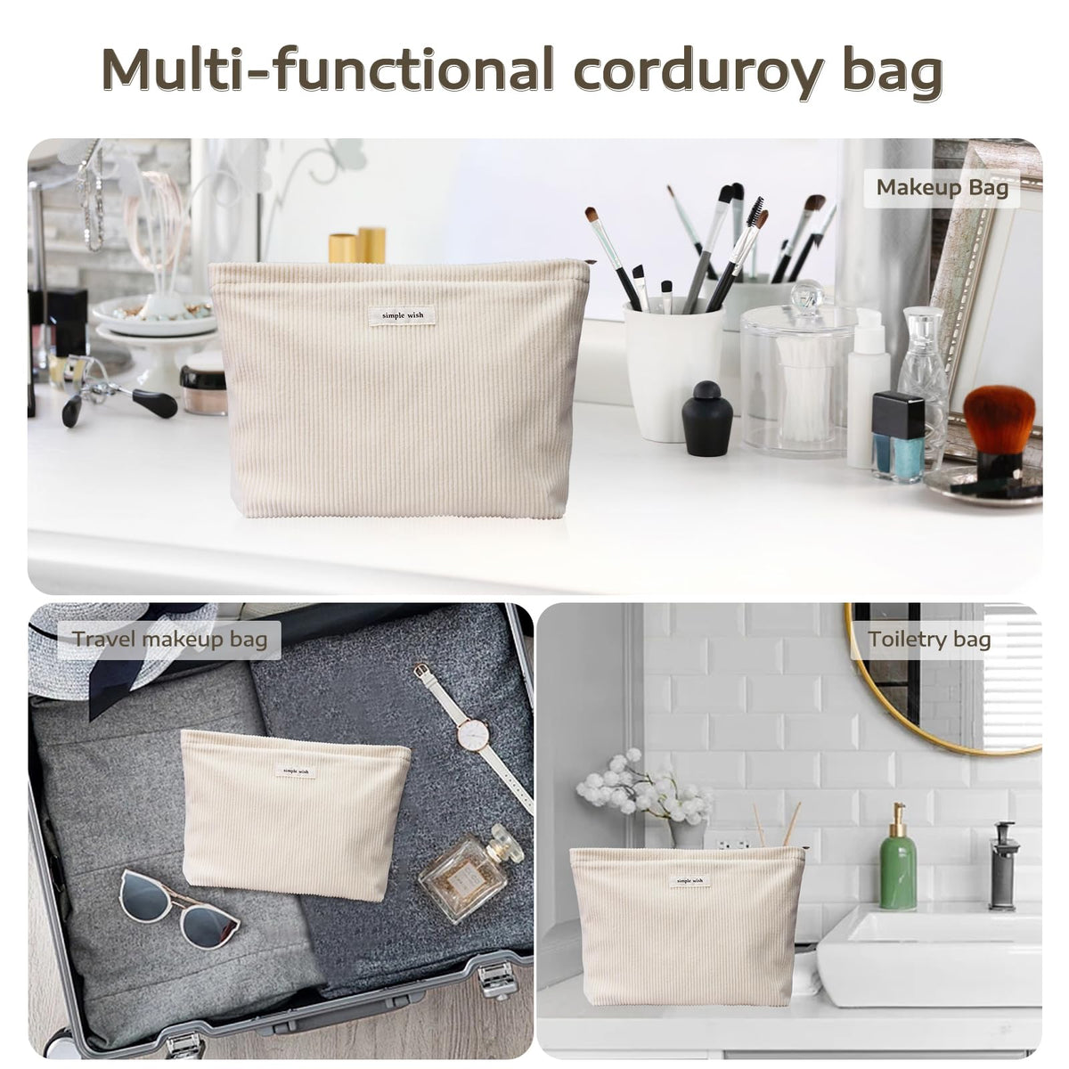 Wudygirl lifestyle on travel suitcase shows practical packing and style