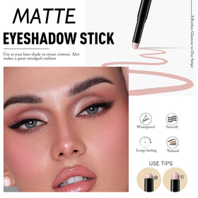 Wugbc applied on eyelid illustrating long-lasting crease-resistant wear