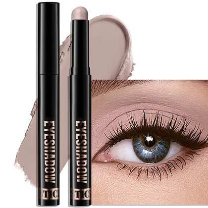 Wugbc front packaging of eyeshadow stick showing shade and compact design benefit quick use