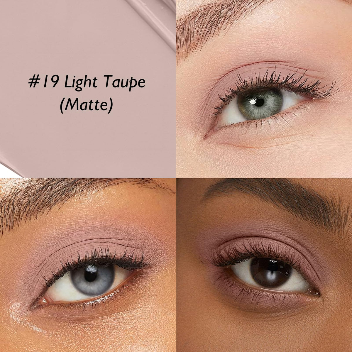 Wugbc light taupe stick tip close-up revealing creamy tip for smooth application