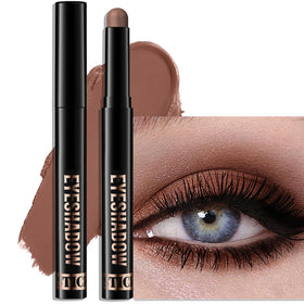 Wugbc Mocha Brown front view showing matte eye stick and clean tip for precise application
