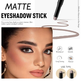 Wugbc texture swatch on skin showing matte coverage and blendability