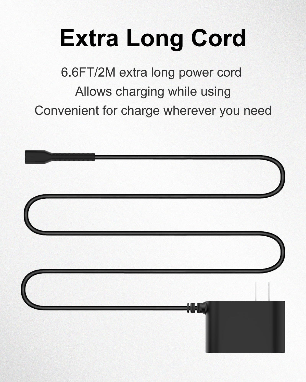 WUKUR charger connector tip close-up ensuring correct fit advantage