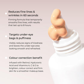 WUNDER2 before and after comparison showing reduced puffiness benefit
